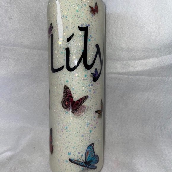 Multi color Butterflies Custom 30oz Hot/Cold Cup - Picture 4 of 10